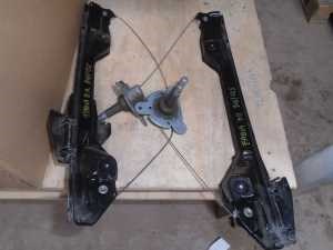 SKODA FABIA 99-07 Bal hátsó ablakemelő szerkezet mechanikus 1. kép