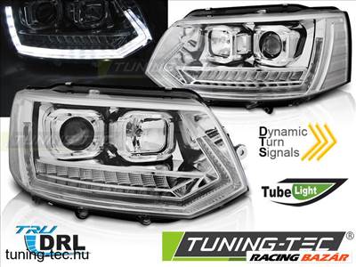 Volkswagen Transporter T5 VW T5 2010-2015 LED TUBE LIGHT CHROME T6 LOOK Tuni