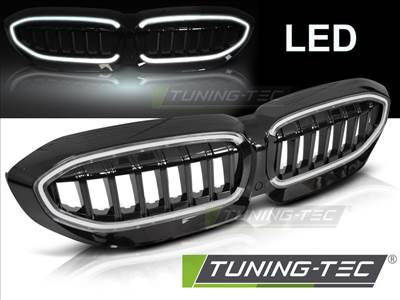 BMW G20/G21 19-22 FÉNYES FEKETE LED Tuning-Tec Hűtőrács