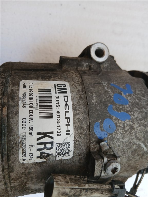 Opel H astra 2004-2014 Klíma kompresszor     13322146 5. kép