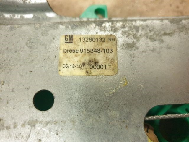 Opel Astra J Jobb hátsó ablakemelő  13260132 3. kép