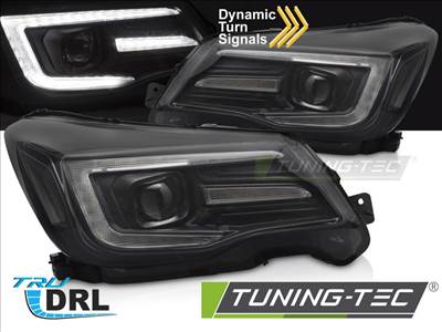 SUBARU FORESTER IV 13-18 Fekete DRL TUBE LIGHT Első lámpa