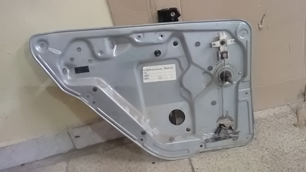 SKODA FABIA 99-07 Bal hátsó ablakemelő szerkezet mechanikus 1. kép