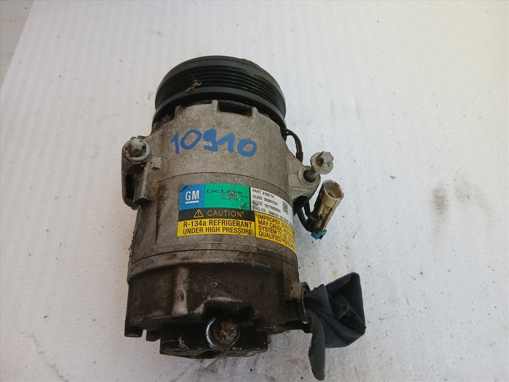 Opel Meriva A 2003-2010 Klíma kompresszor     9165417 2. kép