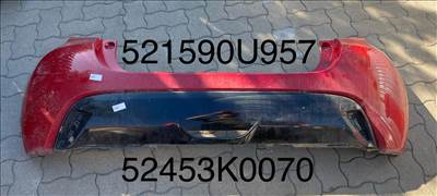 Toyota Yaris hátsó lökhárító 2021-24 52453k0070