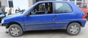 PEUGEOT 106 96- Bal hátsó karosszéria üveg