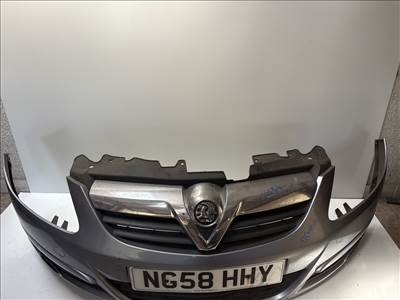12254 Opel Corsa D 2006-2014 Első Lökhárító Szürke z163 13211462