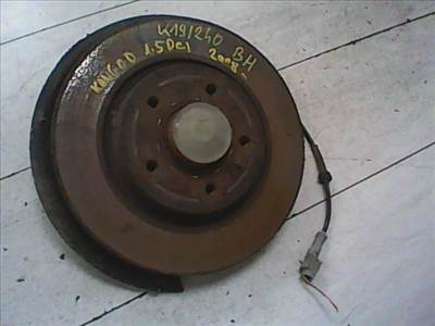 RENAULT KANGOO 08.02.01-13.06.30 Tengelycsonk+kerékagy féktárcsával+ABS jeladó bal hátsó 1.5Dci