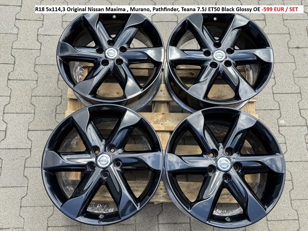 R18 5x114,3 Original Nissan Maxima , Murano, Pathfinder, Teana  1. kép