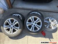 Gyári Peugeot 208 alufelni szett, 4x108 16" nyári gumikkal