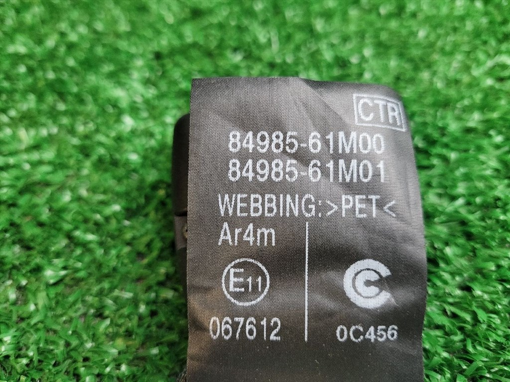 SUZUKI SX4 S-Cross II Hátsó középső Biztonsági Öv Csat 8498561M00 8498561m01 3. kép