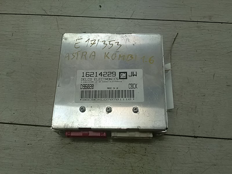 OPEL ASTRA F 94-02 Motorvezérlő egység ECU PCM modul 1. kép