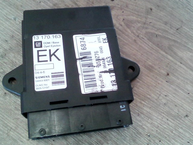 OPEL Signum 2002.09.01-2005.08.31 Központizár vezérlő elektronika 1. kép