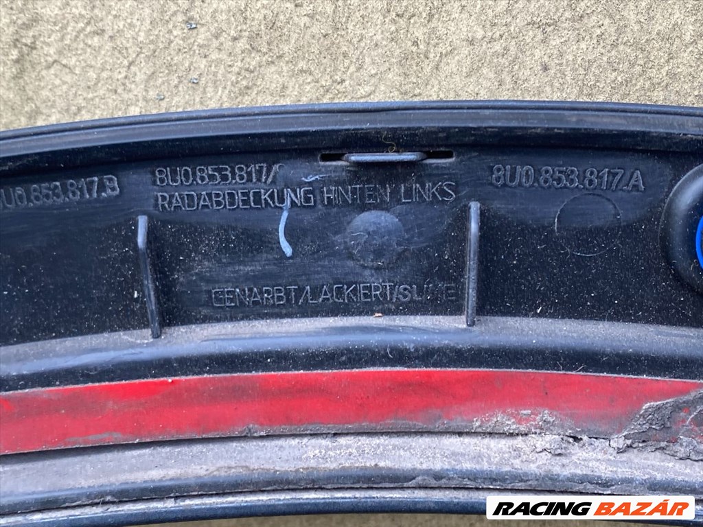 Audi Q3 (8U) AUDI Q3 Bal hátsó Sárvédő Szélesítő  8u0853817 5. kép