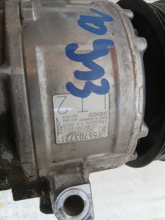 Opel Corsa D 2006-2014 Klíma kompresszor     55703721 3. kép