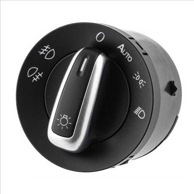 VW Golf V Plus világítás kapcsoló (króm, AUTO) 2005-