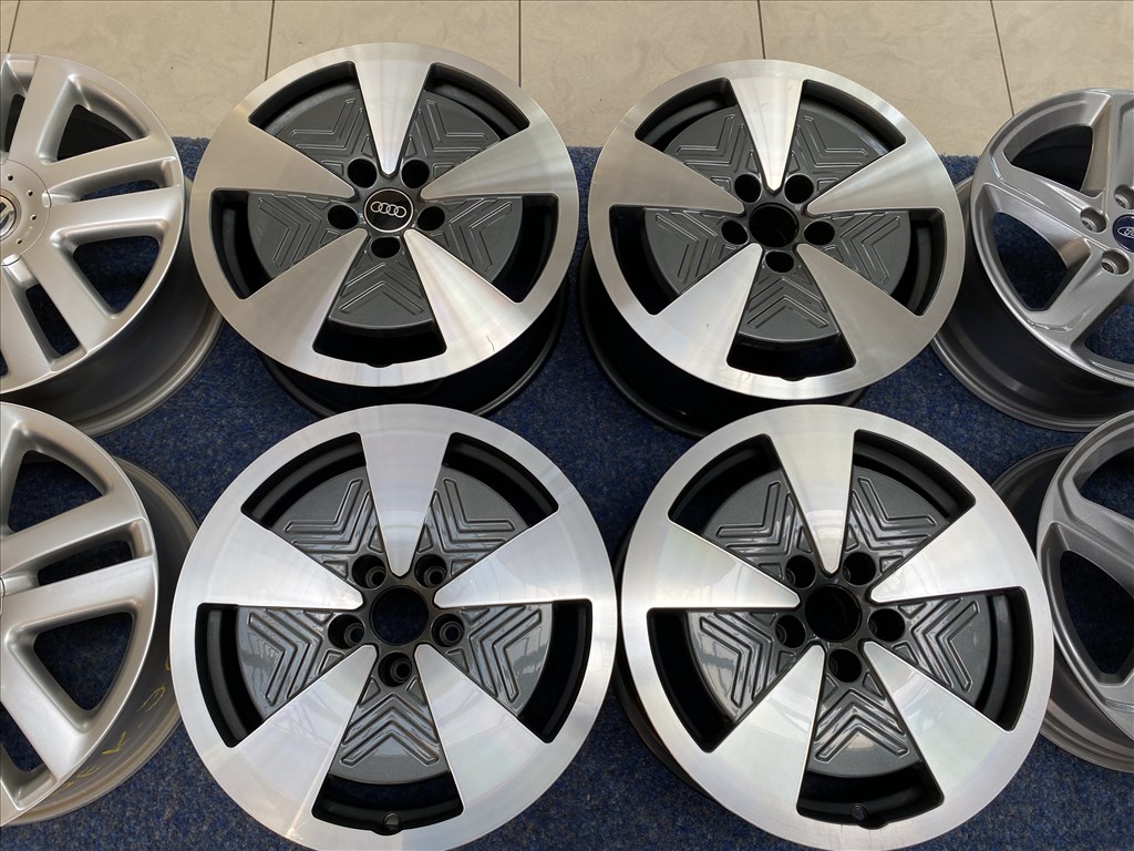 (2788)  Audi 17 gyári alufelni felni, 5x112, A8 A6 A5 3. kép