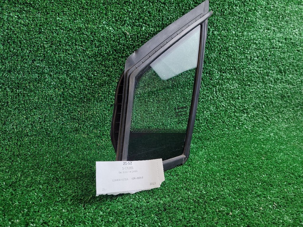 SUZUKI SX4 S-Cross Bal első Fixüveg (Ajtóban) E2043R00351 8461561m00 1. kép