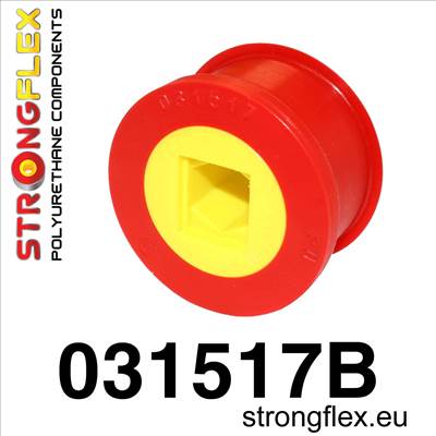Strongflex Első lengőkar hátsó szilent 66mm Sport piros BMW E46