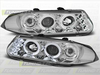ROVER 200 11.95-01.00 ANGEL EYES CHROME Tuning-Tec Fényszóró