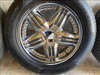  5x127 lyukosztású 20" új Elite wheels alufelni, rajta 265/60 újszerű Pirelli téli gumi gumi 