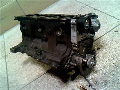 RENAULT SCENIC 03-06 Motor. benzin fűzött blokk hengerfej nélkül