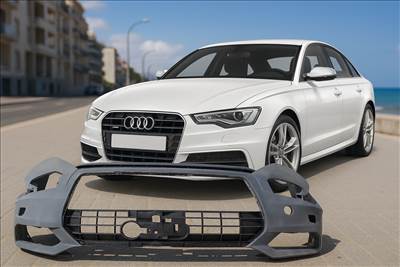 Audi A6 (C7 - 4G) C7 - 4G első lökhárító kis sérüléssel 4g0807233e