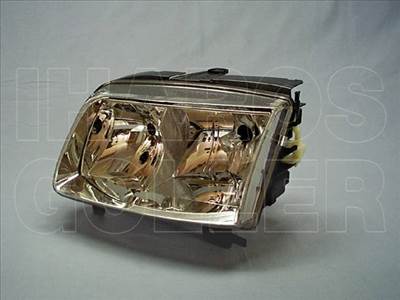 VW Polo 1999-2001 - Fényszóró H7/H1 bal (belülr. áll. is)  HELLA