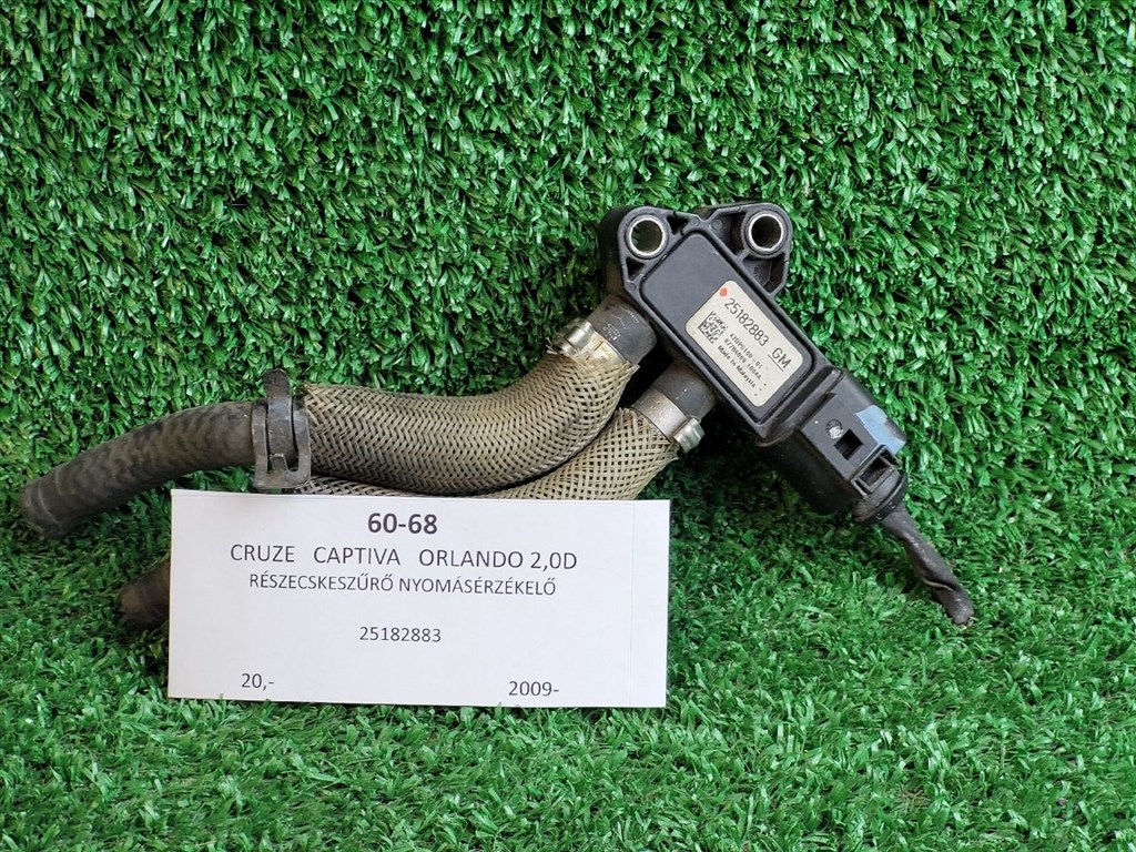 CHEVROLET CAPTIVA Részecskeszűrő Nyomásérzékelő 25182883 1. kép