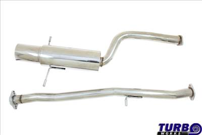 TurboWorks CatBack kipufogórendszer Subaru Impreza WRX 02-06