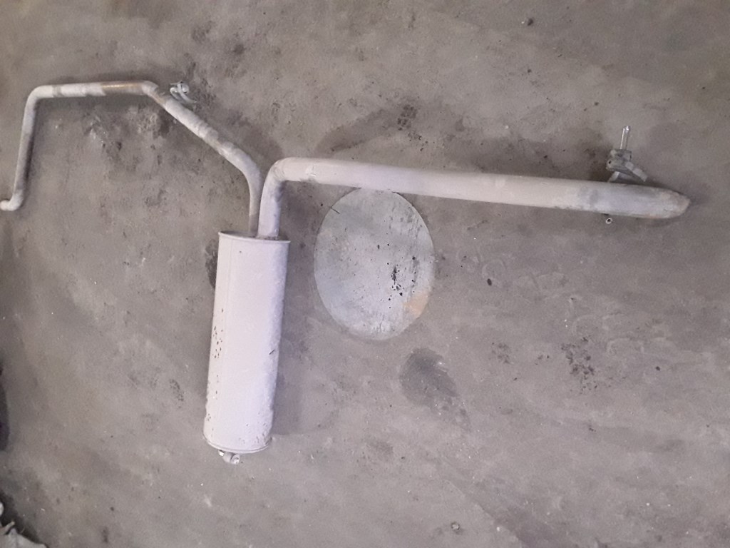 OPEL VIVARO 01-06 Kipufogó hátsó dob 1. kép