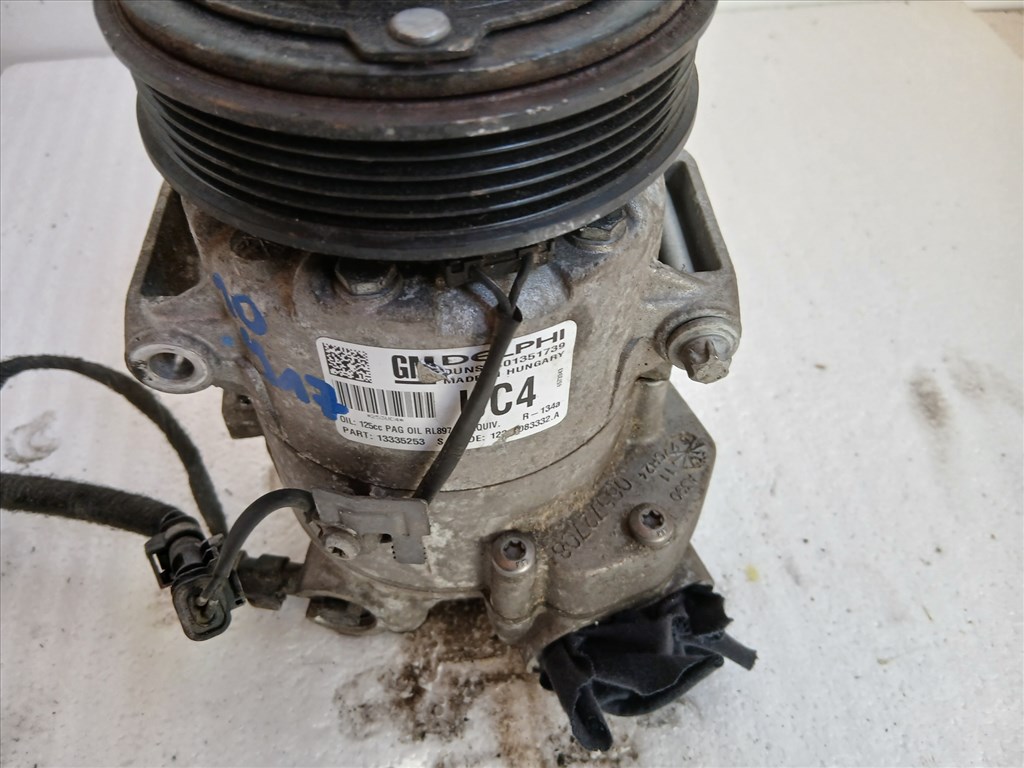 Opel Astra J 2009-2015 Klíma kompresszor     13335253 6. kép