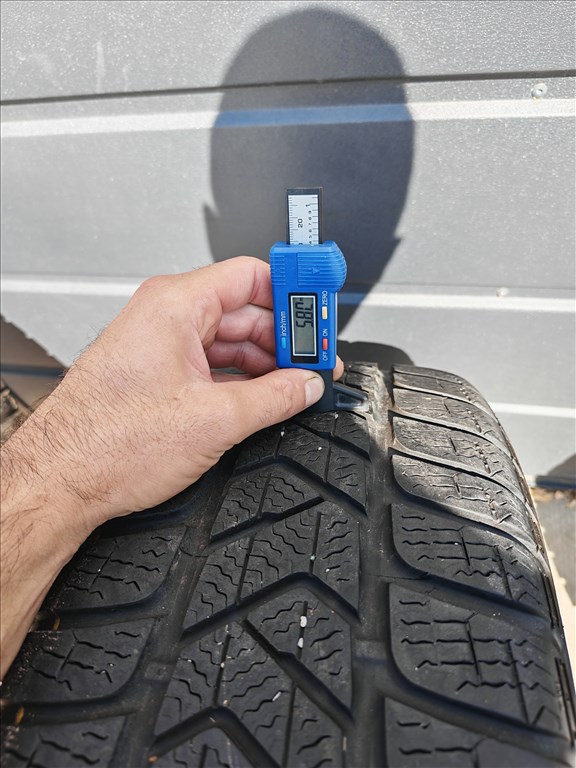 16" 5x112 VW "Aspen" Passat B8 gyári alufelni szett téligumikkal! 9. kép