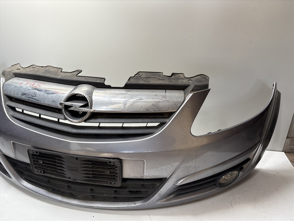 6348 Opel Corsa D 2006-2014 első Lökhárító Szürke z163 13211462 3. kép