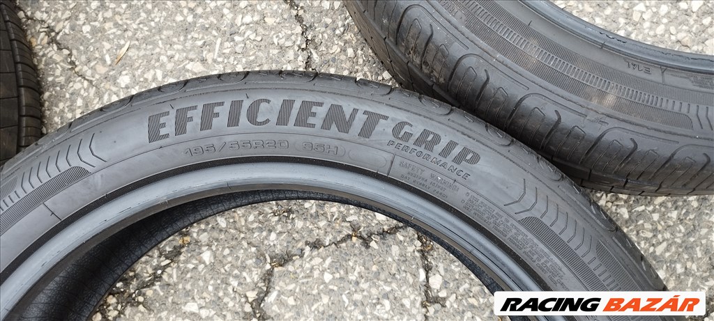  BMW i3, Renault Scenic 195/55 R20" újszerű Goodyear Efficient Grip nyári gumi garnitúra eladó! 6. kép