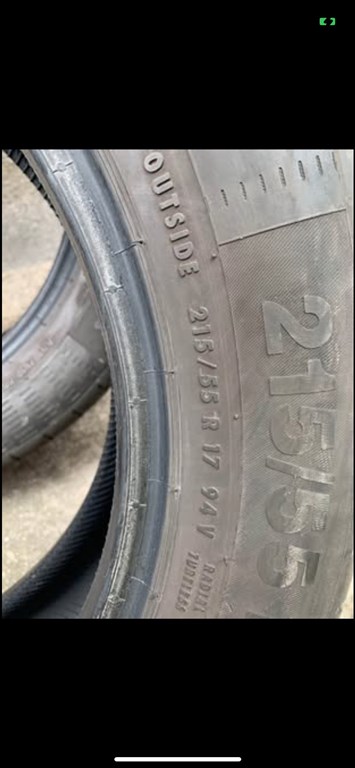  215/5517" használt Continental nyári gumi gumi 5. kép