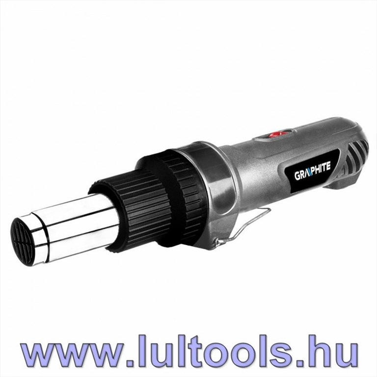 Hőlégfúvó 2000W, egyenes markolat, hőfokszabályzós I: 350ºC, II: 550ºC 1. kép
