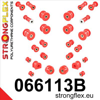 ELSŐ ÉS HÁTSÓ FELFÜGGESZTÉS STRONGFLEX SZILENT KÉSZLET SPORT Fiatﾠ125p 1300/1500 Polonez