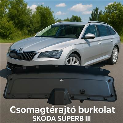 Skoda Fabia 3 kombi (NJ5) 1.0 TSI csomagtérajtó burkolat 6v9867975