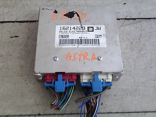 OPEL ASTRA F 94-02 Motorvezérlő egység ECU PCM modul 1. kép