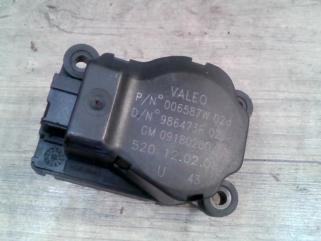 SAAB 9-3 2002-2014 Fűtésszabályzó zsalu állító motor 1. kép