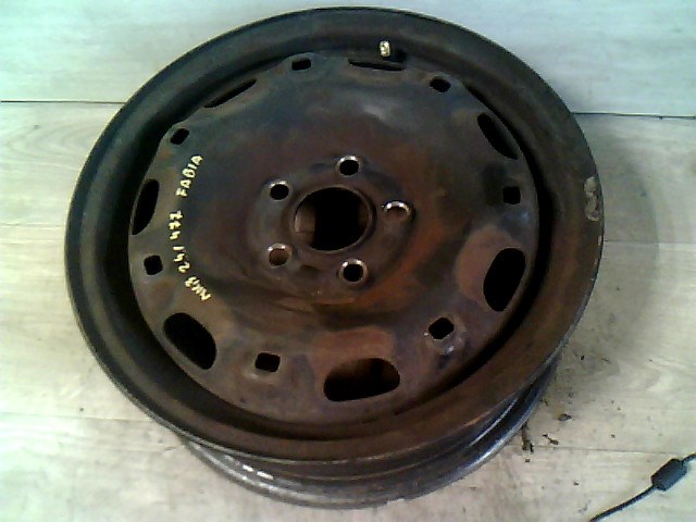 SKODA FABIA 99-07 Acélfelni 1. kép