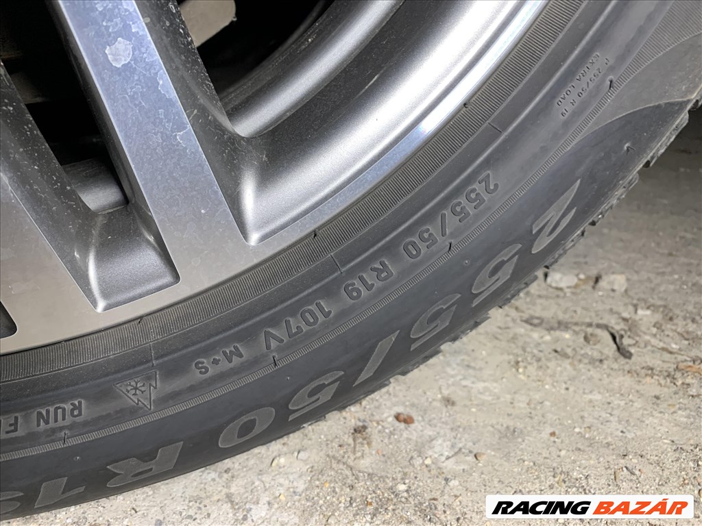 19" gyári M-Sport style 623 alufelni 255/50 Pirelli téli kerék garnitúra BMW X5 X6 F15 F16 E71 E70 8. kép
