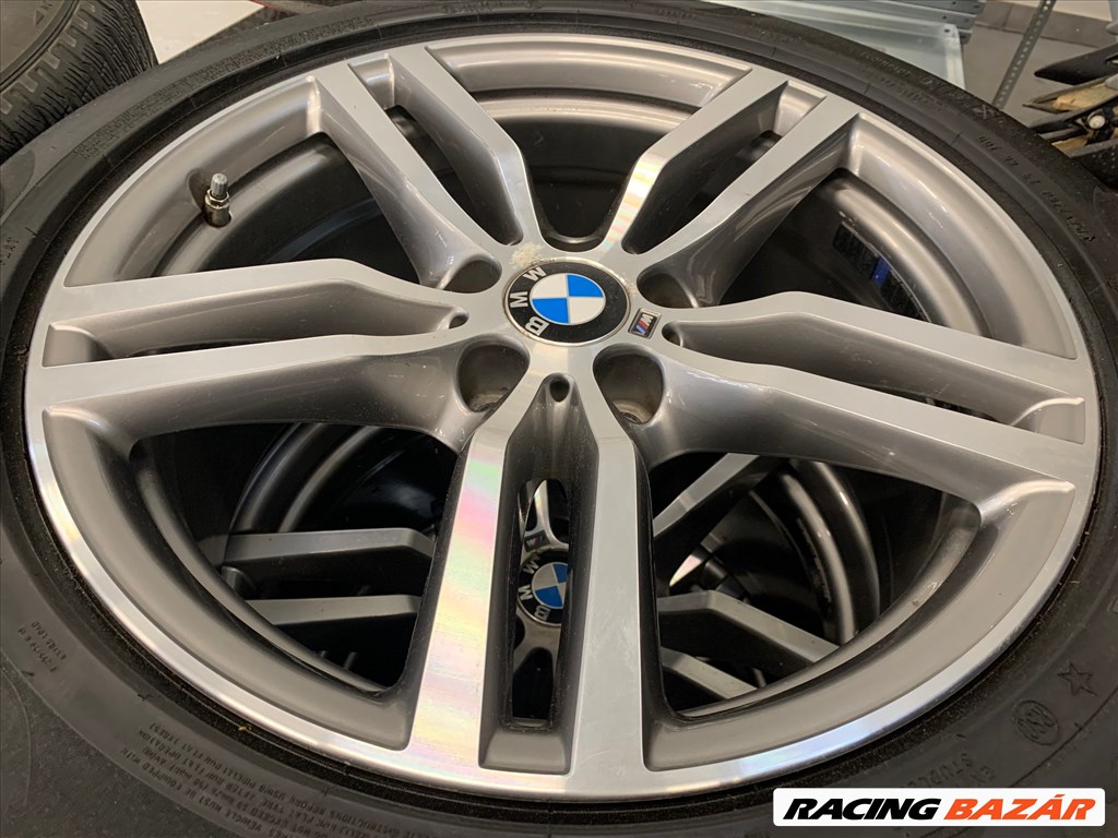 19" gyári M-Sport style 623 alufelni 255/50 Pirelli téli kerék garnitúra BMW X5 X6 F15 F16 E71 E70 6. kép