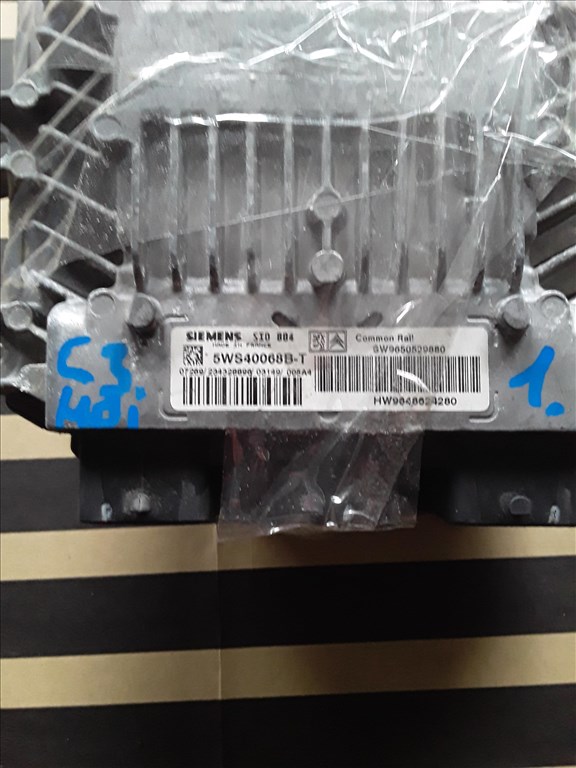 Citroen C3 1.4 HDI ECU Szett Siemens SID804 2. kép