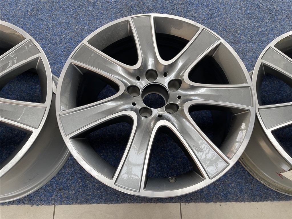 (1246)  Mercedes 18 -as gyári alufelni felni, 5x112, W222 W 217, S E 6. kép