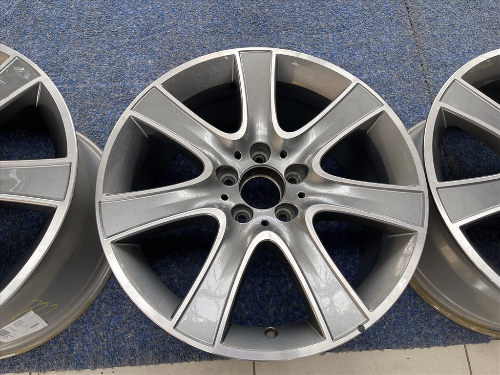 (1246)  Mercedes 18 -as gyári alufelni felni, 5x112, W222 W 217, S E 7. kép