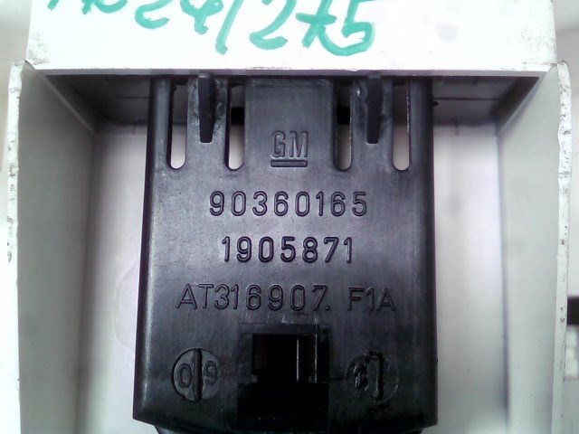 OPEL ASTRA F 94-02 Fűtés vezérlő panel 1. kép