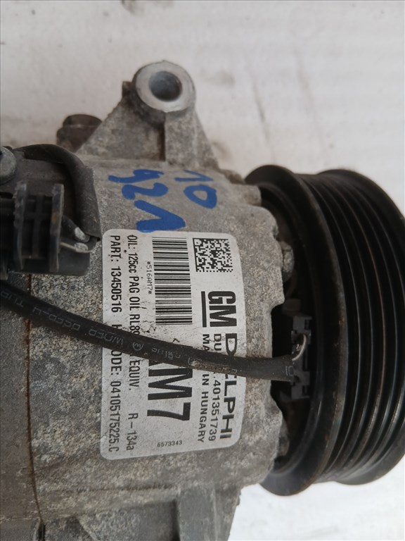 Opel Astra J 2009-2015 Klíma kompresszor     13450516 6. kép