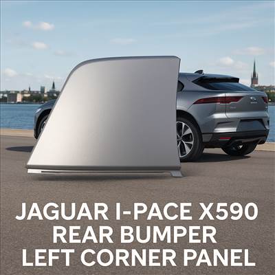 Jaguar I-PACE X590 hátsó lökhárító bal saroklemez  j9d317927a lhj9d317927